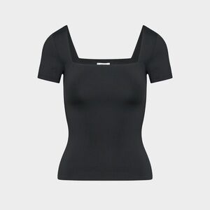Aritzia Contour Square Neck Short Sleeve Top